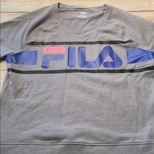 Women’s Fila Sport short sleeve sweatshirt size L